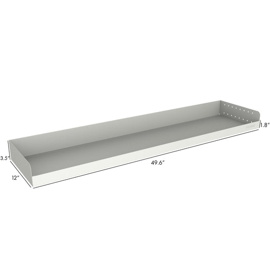 Rola-Case 12-Series Low Mount Van Shelf - 49.6" W x 12" D x 3.5" H