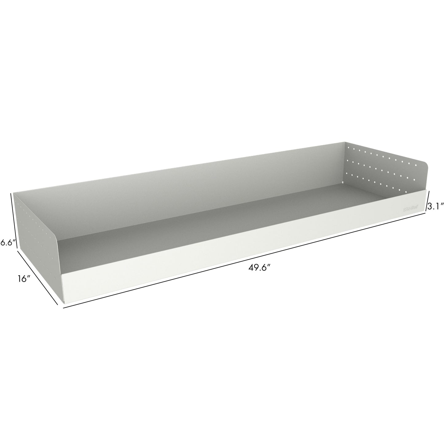 Rola-Case 12-Series Floor Mount Van Shelf - 49.6" W x 16" D x 6.6" H