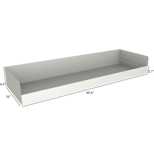 Rola-Case 12-Series Floor Mount Van Shelf - 49.6" W x 16" D x 6.6" H