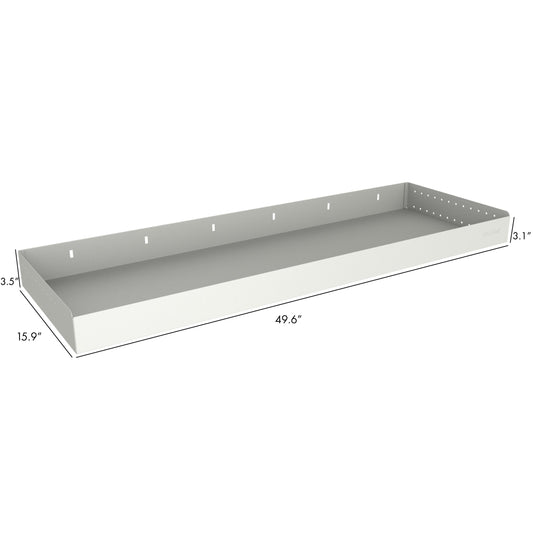 Rola-Case 12-Series Floor Mount Van Shelf - 49.6" W x 15.9" D x 3.5" H