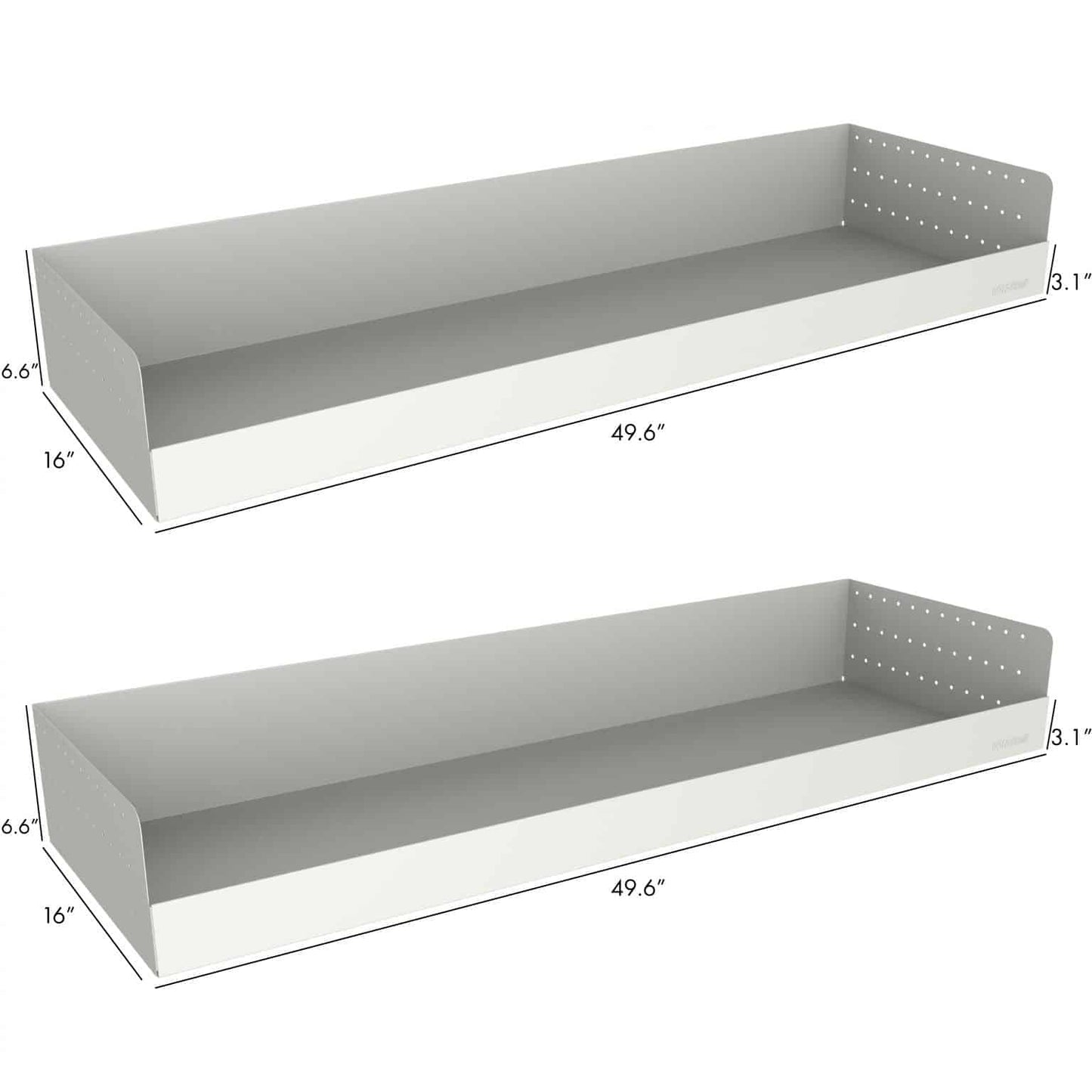 Rola-Case RSSHL/126-2 - 2 x 12 Series Floor Mount Van Shelf