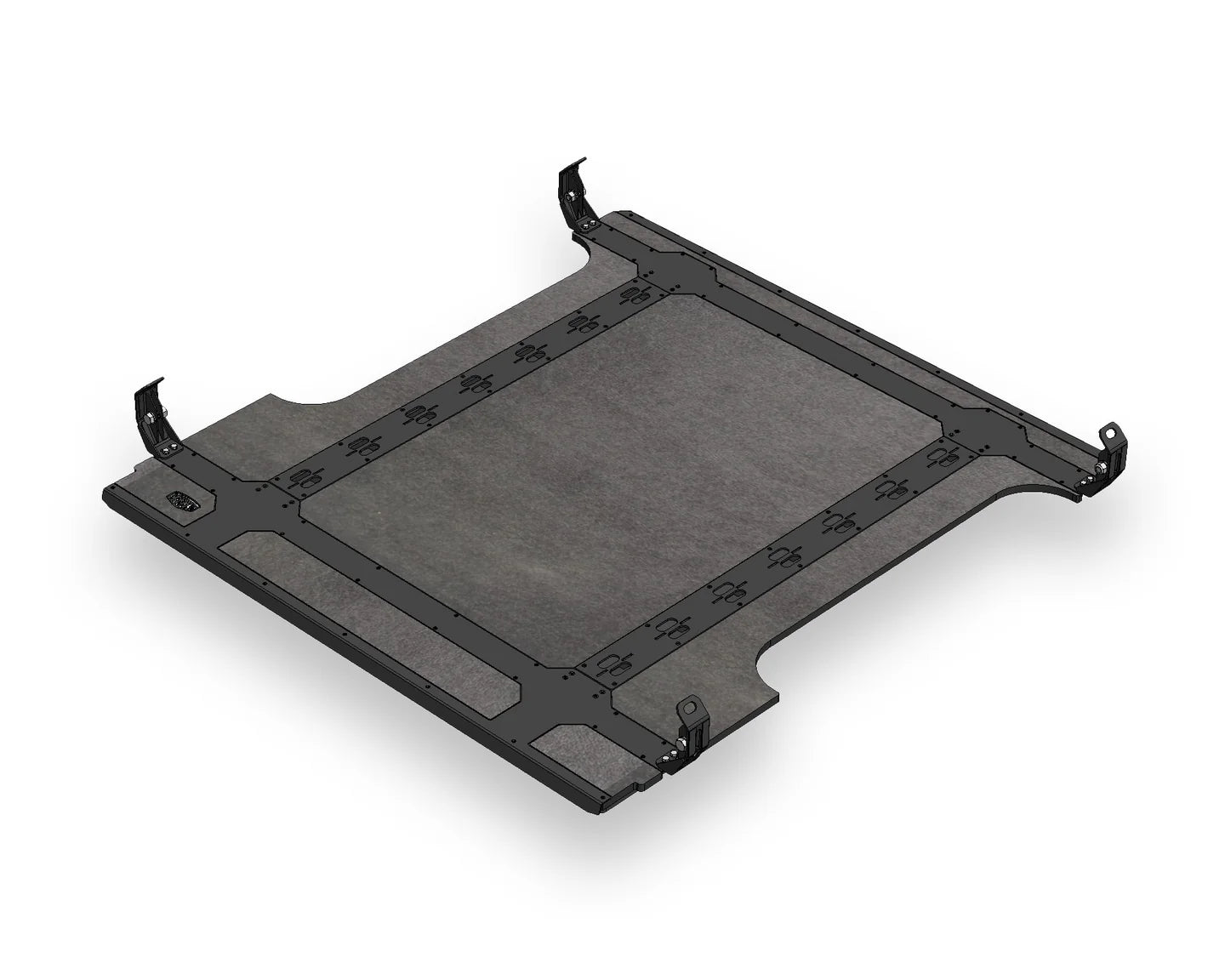 Legend BedBoss Rigid Truck Bed Floor With Cargo System for RAM 1500 (2019-2025)