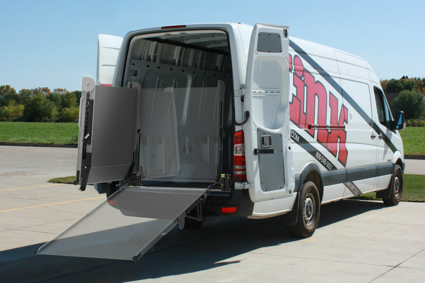 Link LSR90 180-degree Swivel Cargo Van Ramp