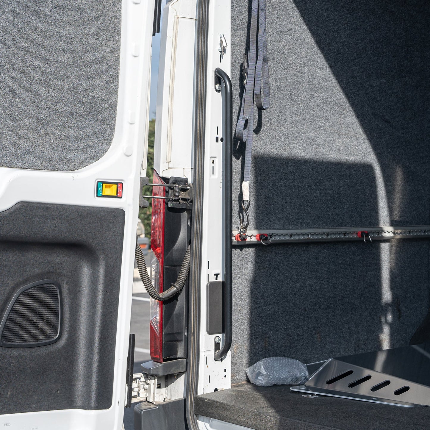 Vanspeed Rear Entry Grab Bars - Pair for Ford Transit 148/148 Ext (2015+) - RGB230