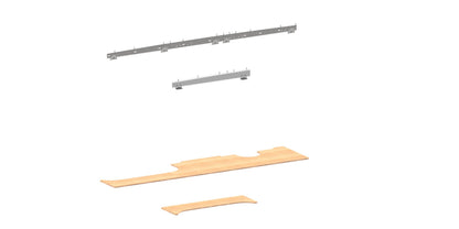 Rola-Case Basic Bin Package for Chevy/GMC Express/Savana - 135-in WB