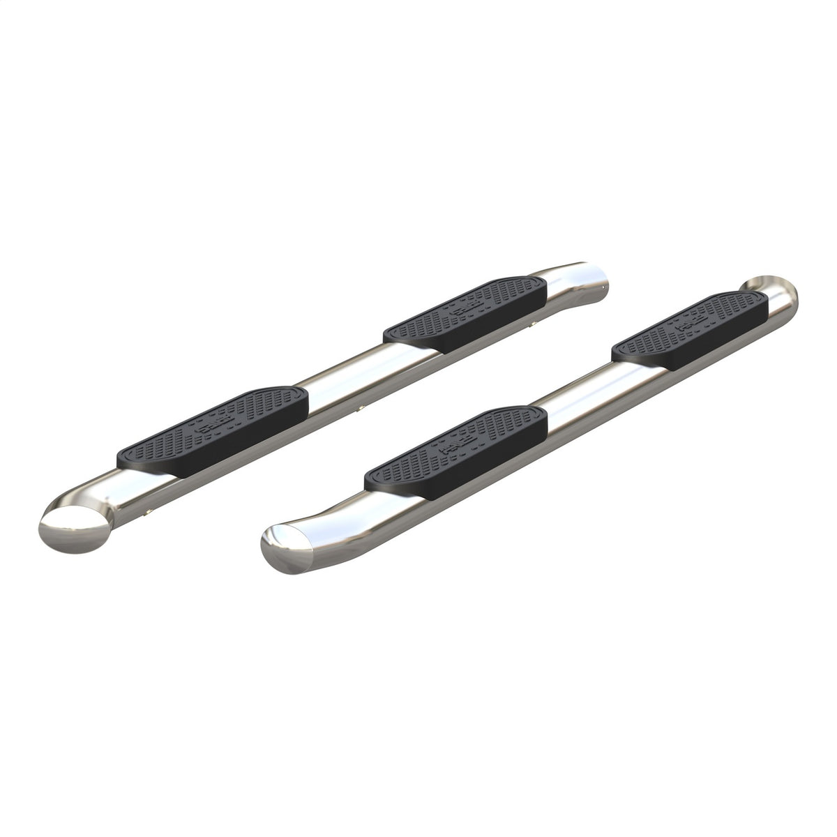 ARIES 4-in Oval Polished Stainless Steel Nerf Bars for Toyota Tundra CrewMax Cab (2022-2026) - S222023-2