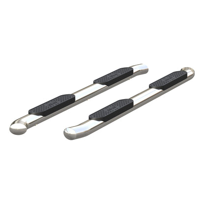 ARIES 4-in Oval Polished Stainless Steel Nerf Bars for Toyota Tundra CrewMax Cab (2022-2026) - S222023-2