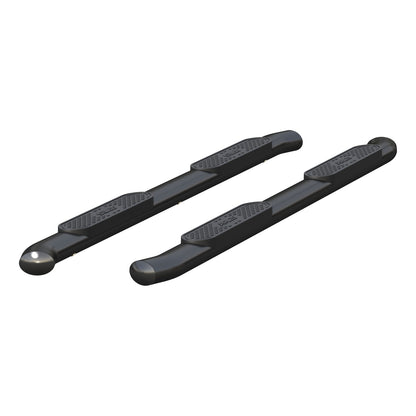 ARIES 4-in Oval Black Steel Nerf Bars for Toyota Tundra CrewMax Cab (2022-2026) - S222023