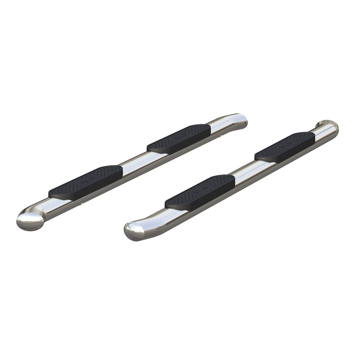 ARIES 4-in Oval Polished Stainless Steel Nerf Bars for Ford F-250/F-350 Super Duty SuperCrew (1999-2016) - S223006-2