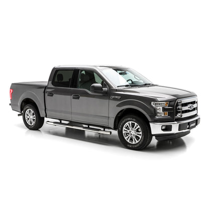 ARIES 4-in Oval Polished Stainless Steel Nerf Bars for Ford F-150 SuperCrew (2007-2008) - S223015-2