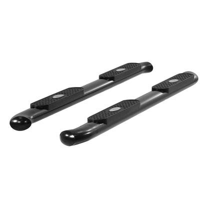 ARIES 4-in Oval Black Steel Nerf Bars for Ford F-150 SuperCab (2007-2014) - S223016
