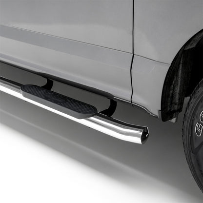 ARIES 4-in Oval Polished Stainless Steel Nerf Bars for Ford Ranger SuperCrew (2019-2026) - S223046-2