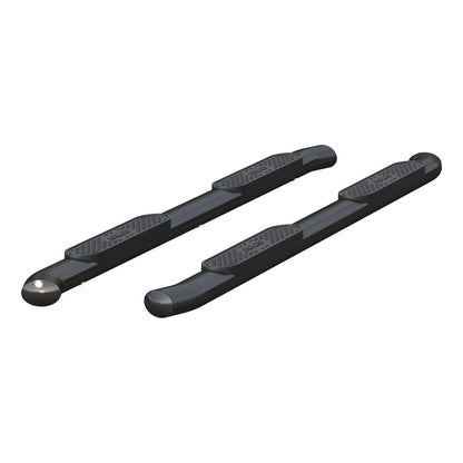 ARIES 4-in Oval Black Steel Nerf Bars for Ford Ranger SuperCrew (2019-2026) - S223046