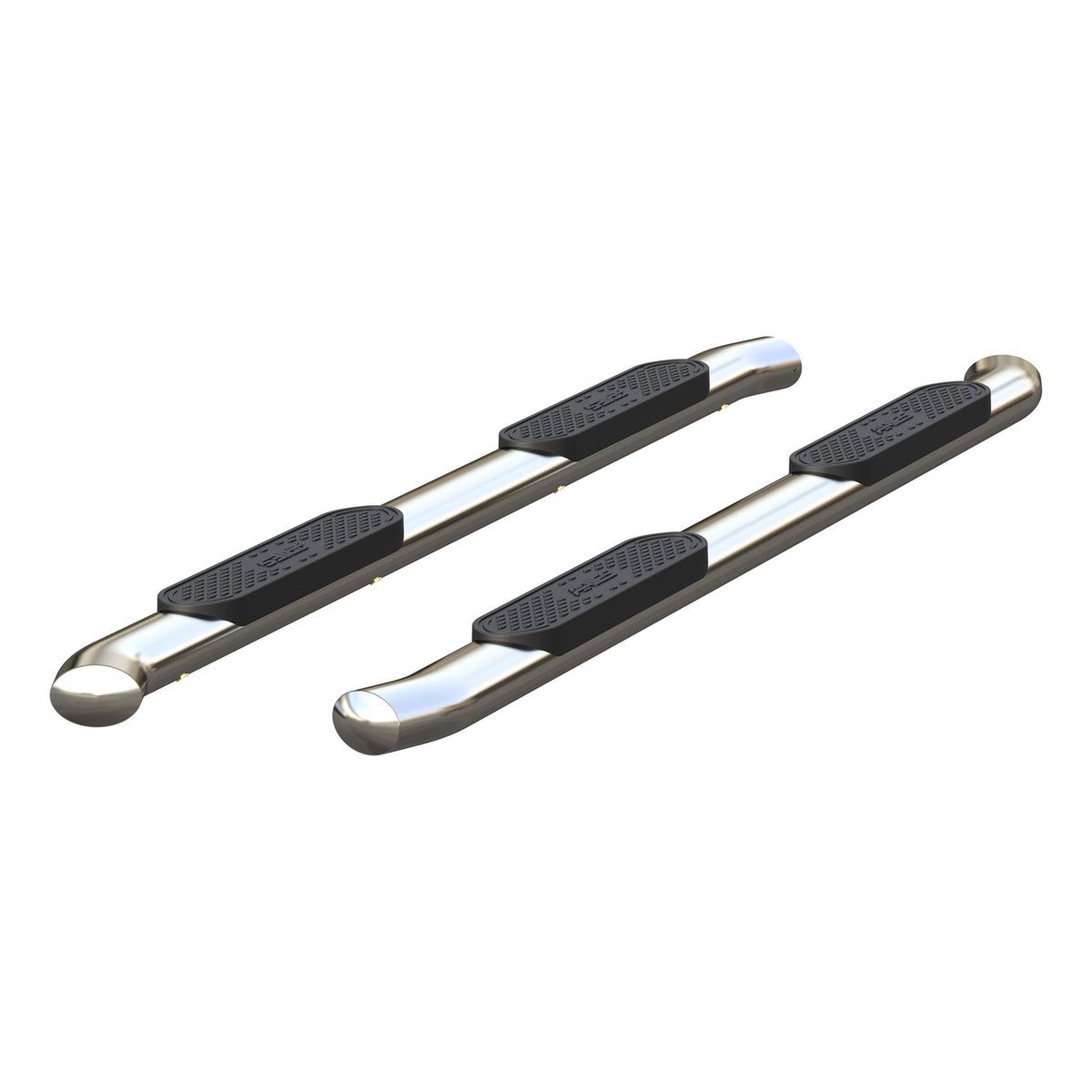 ARIES 4-in Oval Polished Stainless Steel Nerf Bars for Chevrolet/GMC Sierra 1500 Limited, Silverado/Sierra 1500, 2500 HD, 3500 HD (2019-2026) - S224053-2