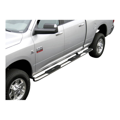 ARIES 4-in Oval Polished Stainless Steel Nerf Bars for Dodge/RAM 1500, 1500 Classic Quad Cab (2009-2024) - S225017-2