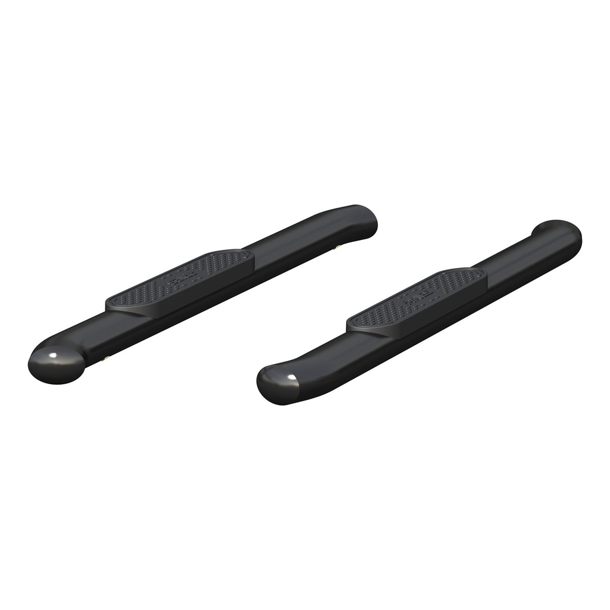 ARIES 4-in Oval Black Steel Nerf Bars for Dodge/RAM 1500 Classic, 1500/2500/3500 Regular Cab (2009-2026) - S225039
