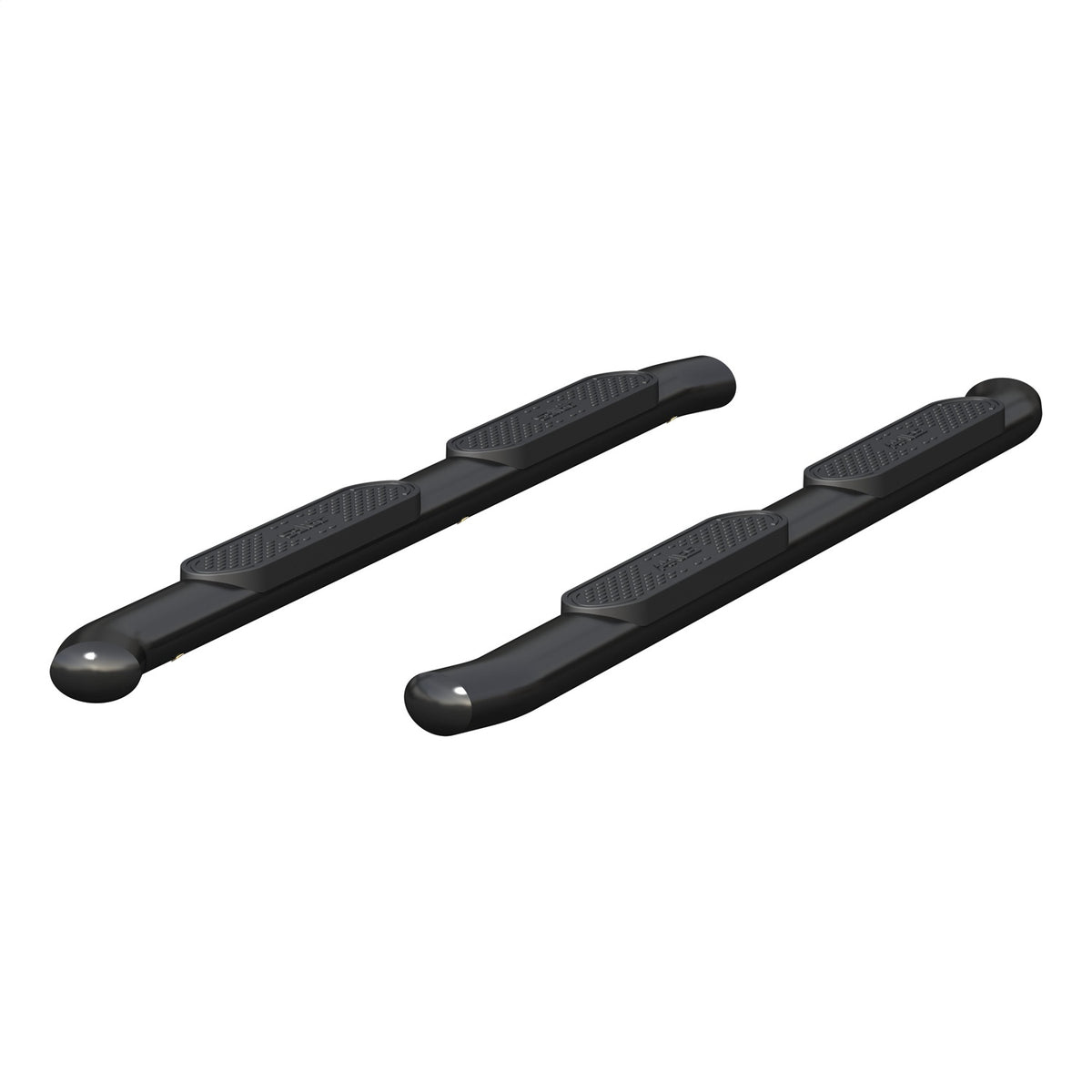 ARIES 4-in Oval Black Steel Nerf Bars for Dodge/RAM 1500, 1500 Classic Quad Cab (2009-2024) - S225040