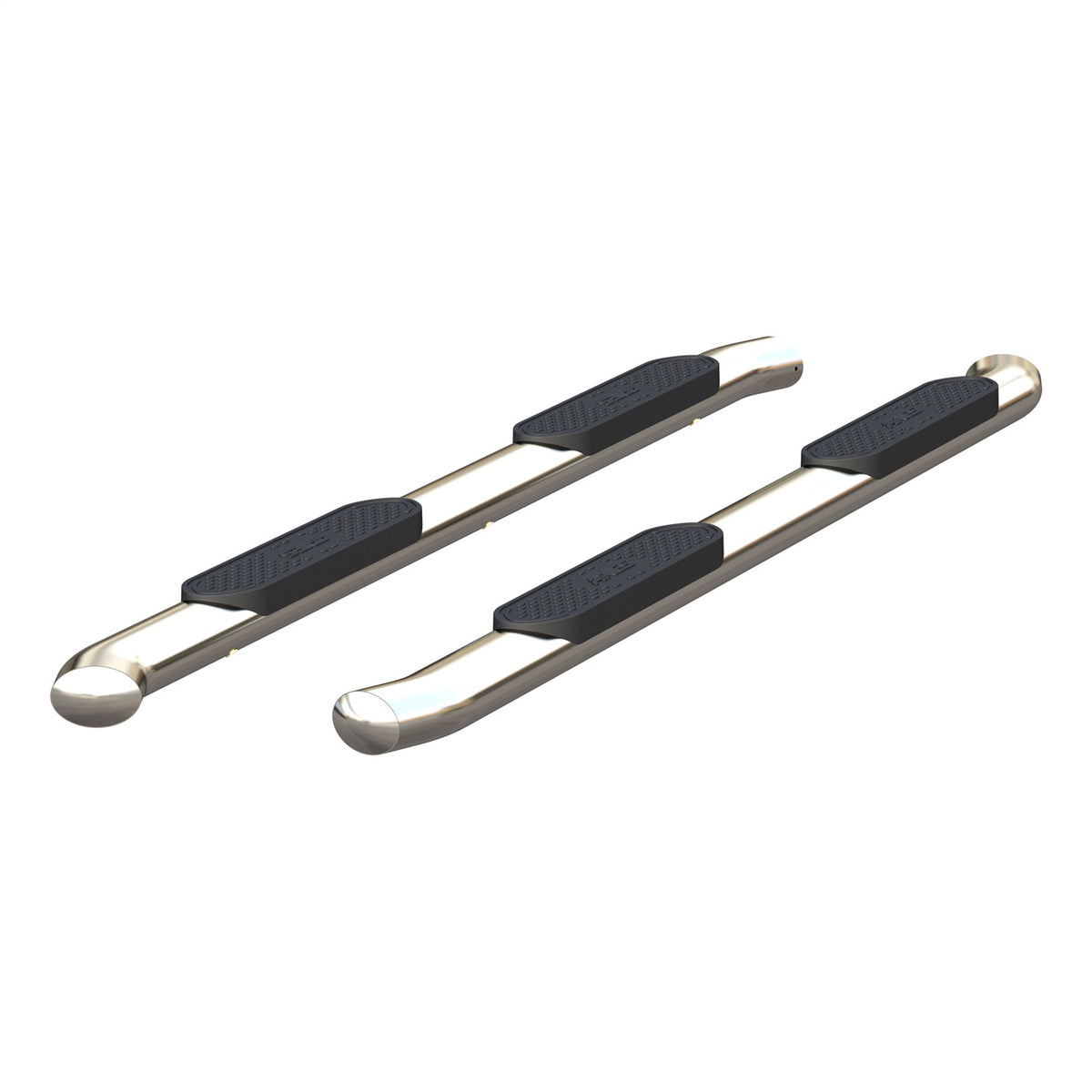 ARIES 4-in Oval Polished Stainless Steel Nerf Bars for RAM 1500 Crew Cab (2019-2026) - S225045-2