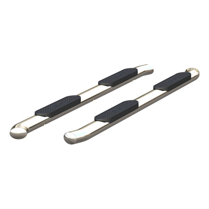 ARIES 4-in Oval Polished Stainless Steel Nerf Bars for RAM 1500 Crew Cab (2019-2026) - S225045-2