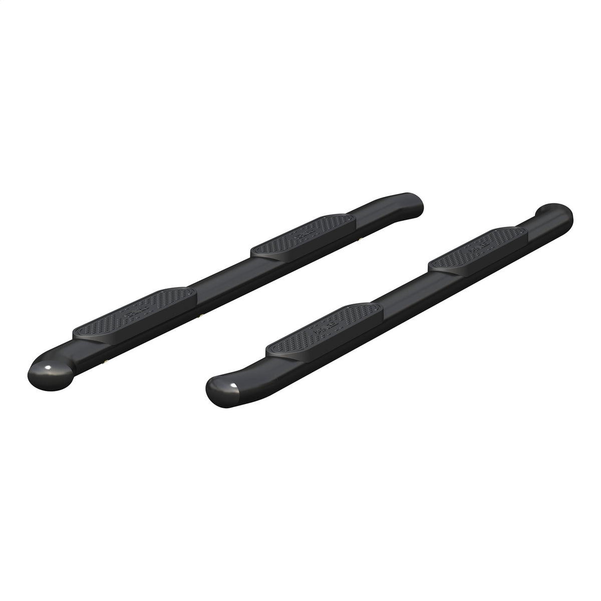 ARIES 4-in Oval Black Steel Nerf Bars for Nissan Titan, Titan XD Crew Cab (2009-2024) - S229042