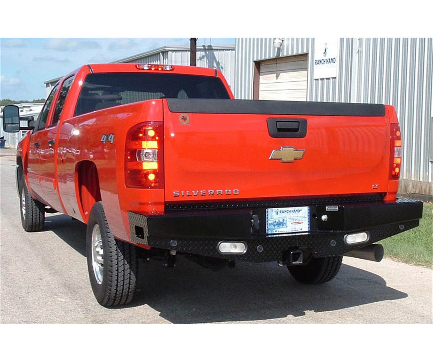 Ranch Hand Sport Series Rear Bumper for Chevrolet/GMC Silverado/Sierra HD (2007-2010) - SBC081BLSL