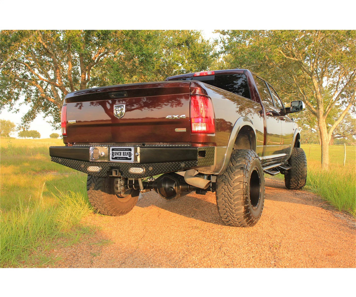 Ranch Hand Sport Series Rear Bumper for Dodge/Ram Pickups (2009-2024) - SBD09HBLSL