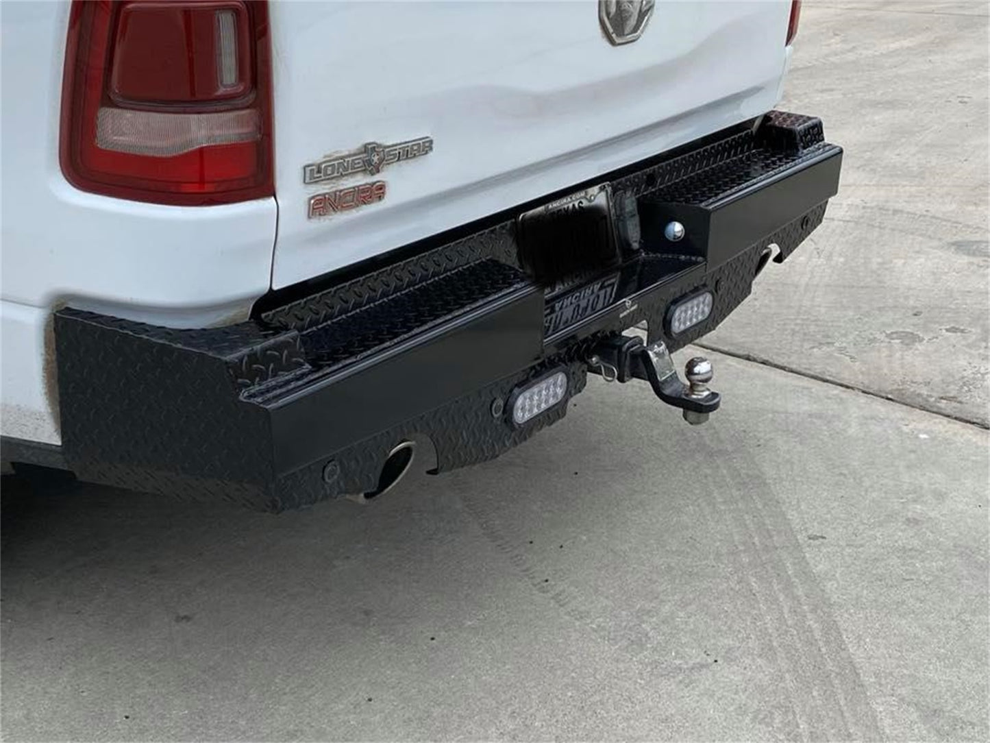 Ranch Hand Sport Series Rear Bumper for Dodge/Ram 1500 (2019-2024) - SBD19HBLSLE