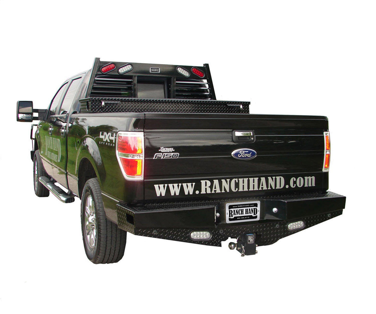 Ranch Hand Sport Series Rear Bumper for Ford F-150 (2009-2014) - SBF09HBLSL