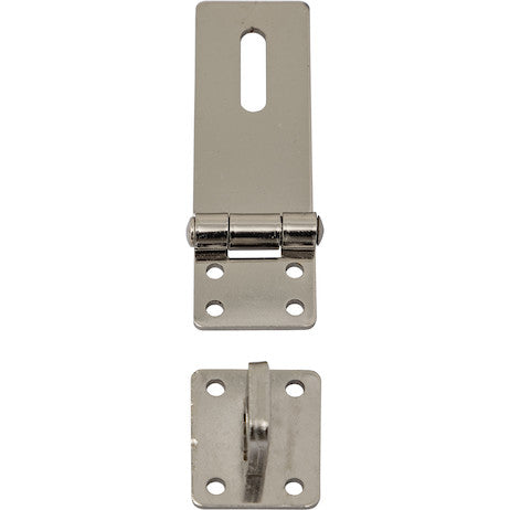 Buyers Products Zinc-plated Steel Universal Heavy-Duty Hinged Security Hasp, 1.44"w X 4.63"l - SH36