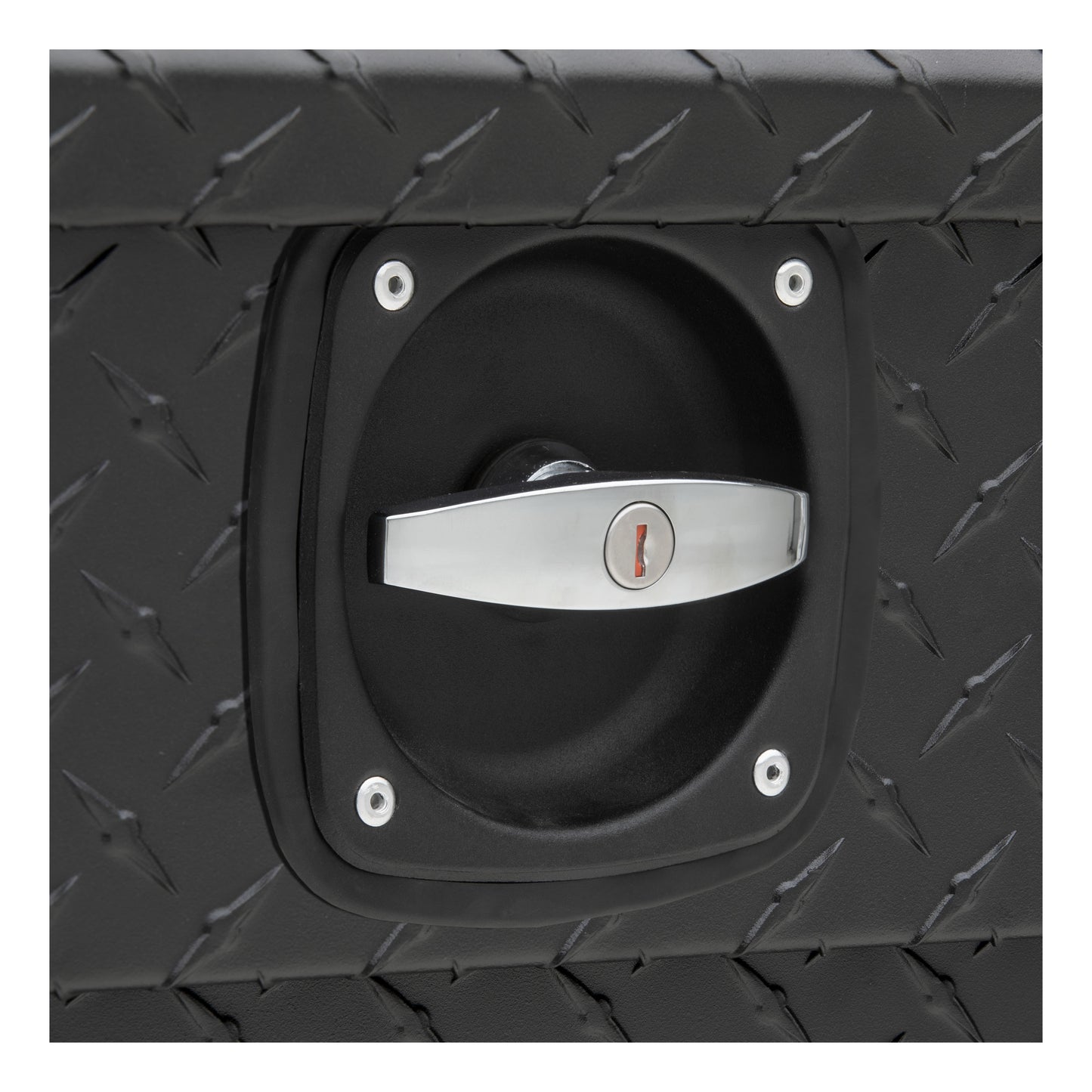 UWS Crossover Tool Box - 69-in - Low Profile - Single Lid - Deep Angled Tub - Secure Lock Handles - Matte Black - SLD-69-A-LP-MB