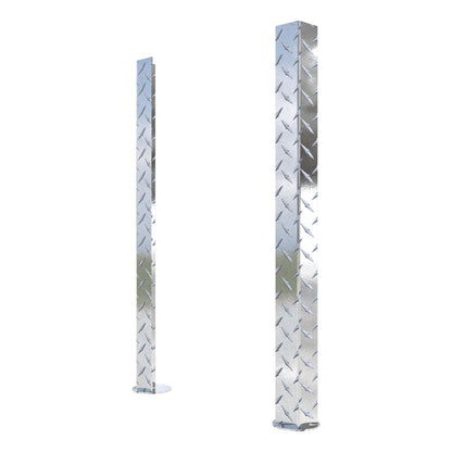 UWS Replacement Truck Side Tool Box Legs Bright Aluminum - SM-LEGS