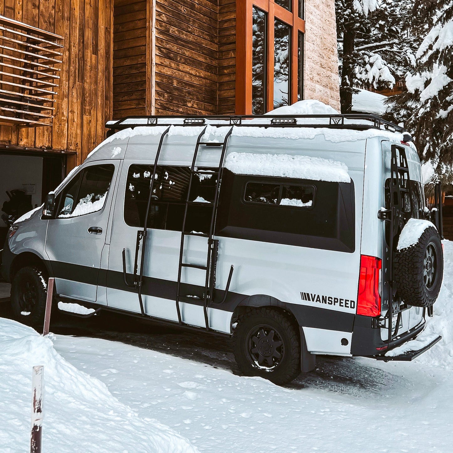 Vanspeed Side Ladder for Mercedes Sprinter 144/170 (2008+) - VNSPD-015