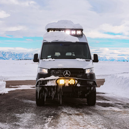 Vanspeed Baja Front Bumper - 4WD for Mercedes Sprinter 144/170 (2019+) - VNSPD-008