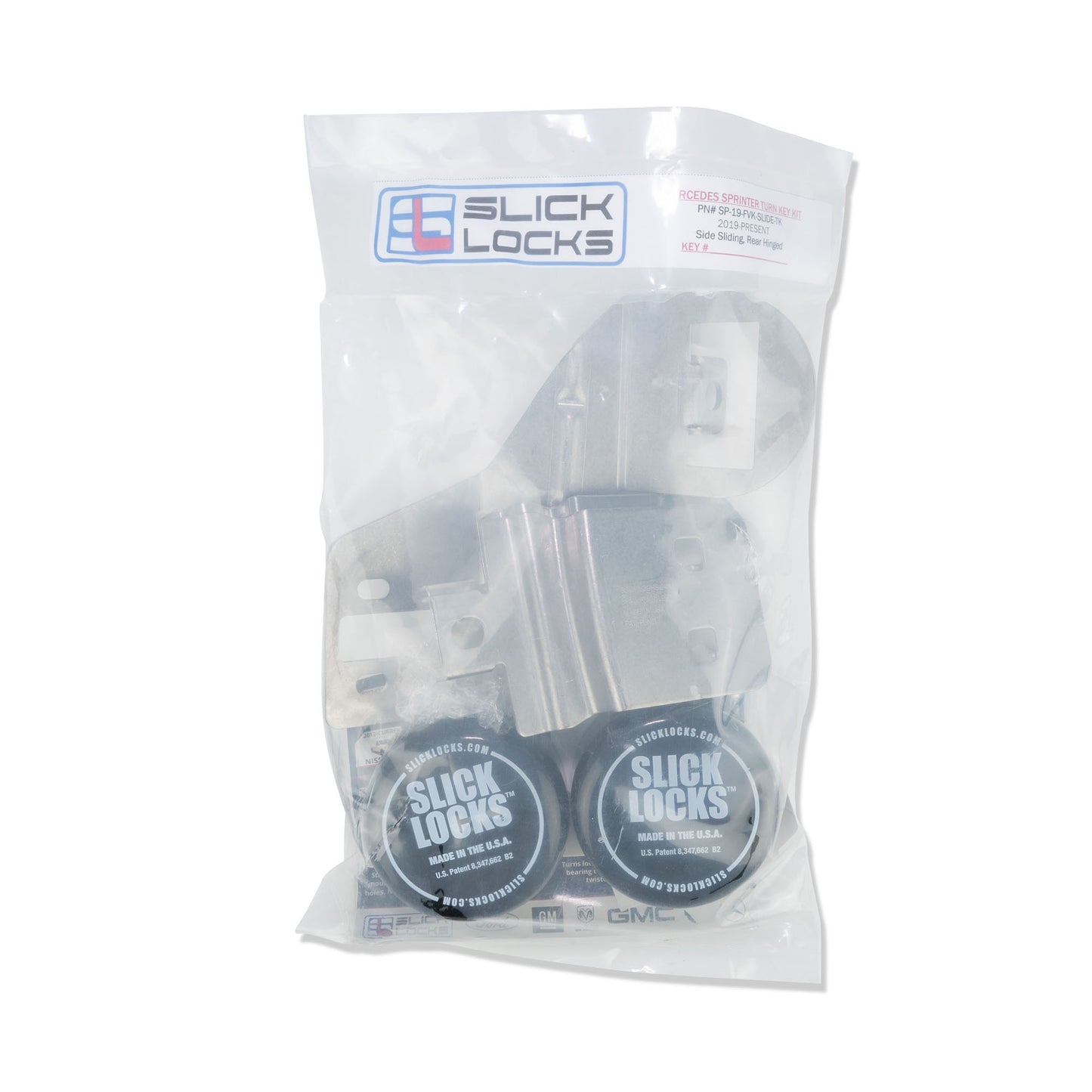 Slick Locks Door Lock Kit for Mercedes Sprinter Vans (2019-2022)
