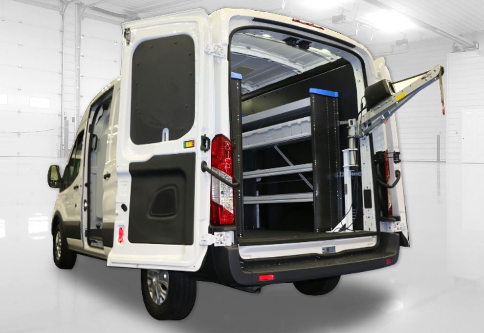 SpitzLift Van Crane for Ford Transit - Rear Door