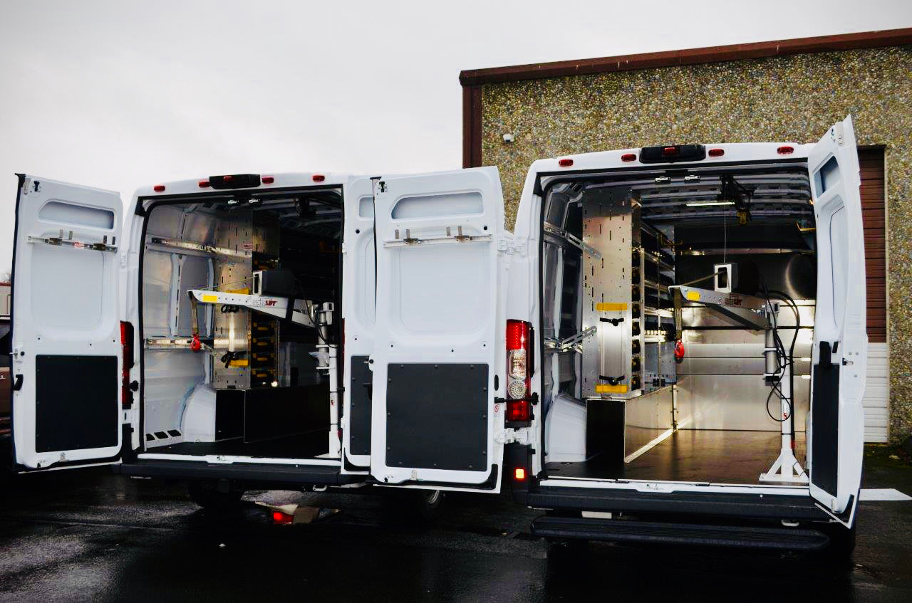 SpitzLift Van Crane for RAM ProMaster - Rear Door