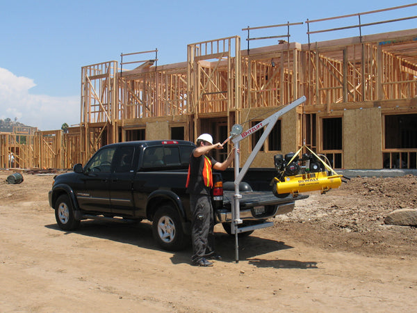 SpitzLift Receiver Hitch Mount Manual Crane - 700 lbs. Capacity