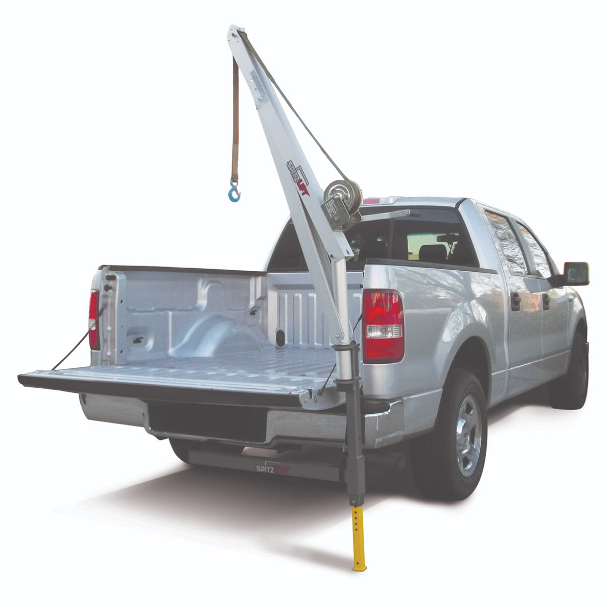SpitzLift Receiver Hitch Mount Manual Crane - 700 lbs. Capacity