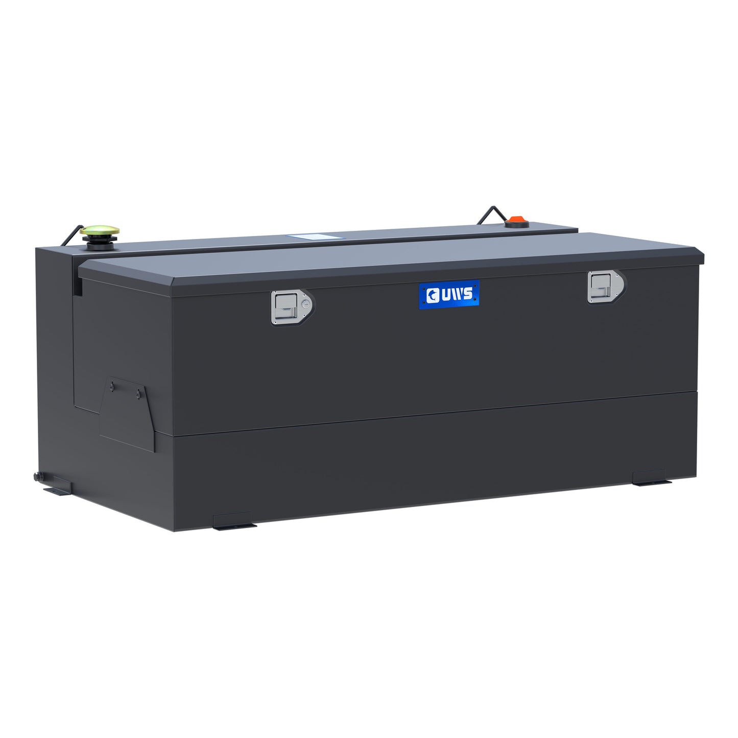 UWS 100-Gallon Combo Steel Transfer Tank - Matte Black - ST-100-COMBO-MB