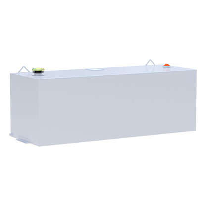 UWS 100-Gallon Rectangle Steel Transfer Tank - White - ST-100-RT-W