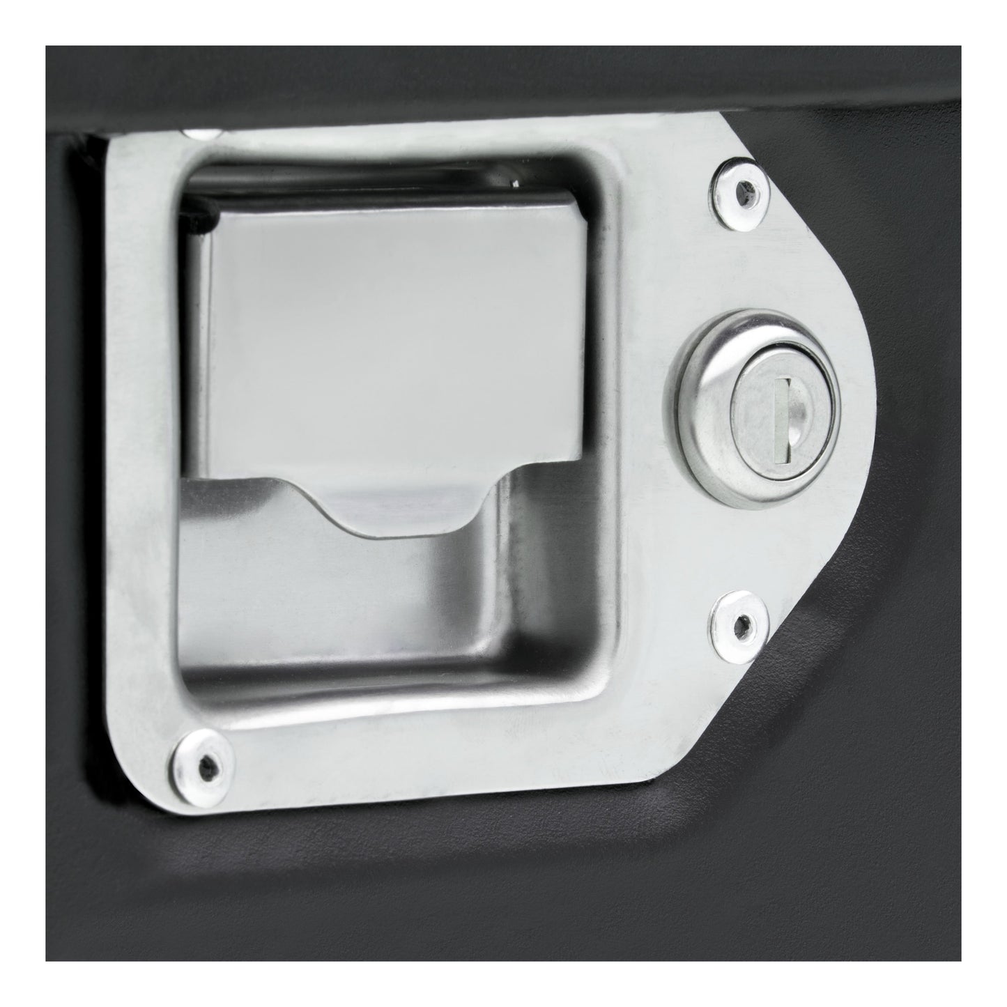 UWS Hammerhead-Style Steel Combo Transfer Tank - Matte Black - ST-100HH-CB-MB