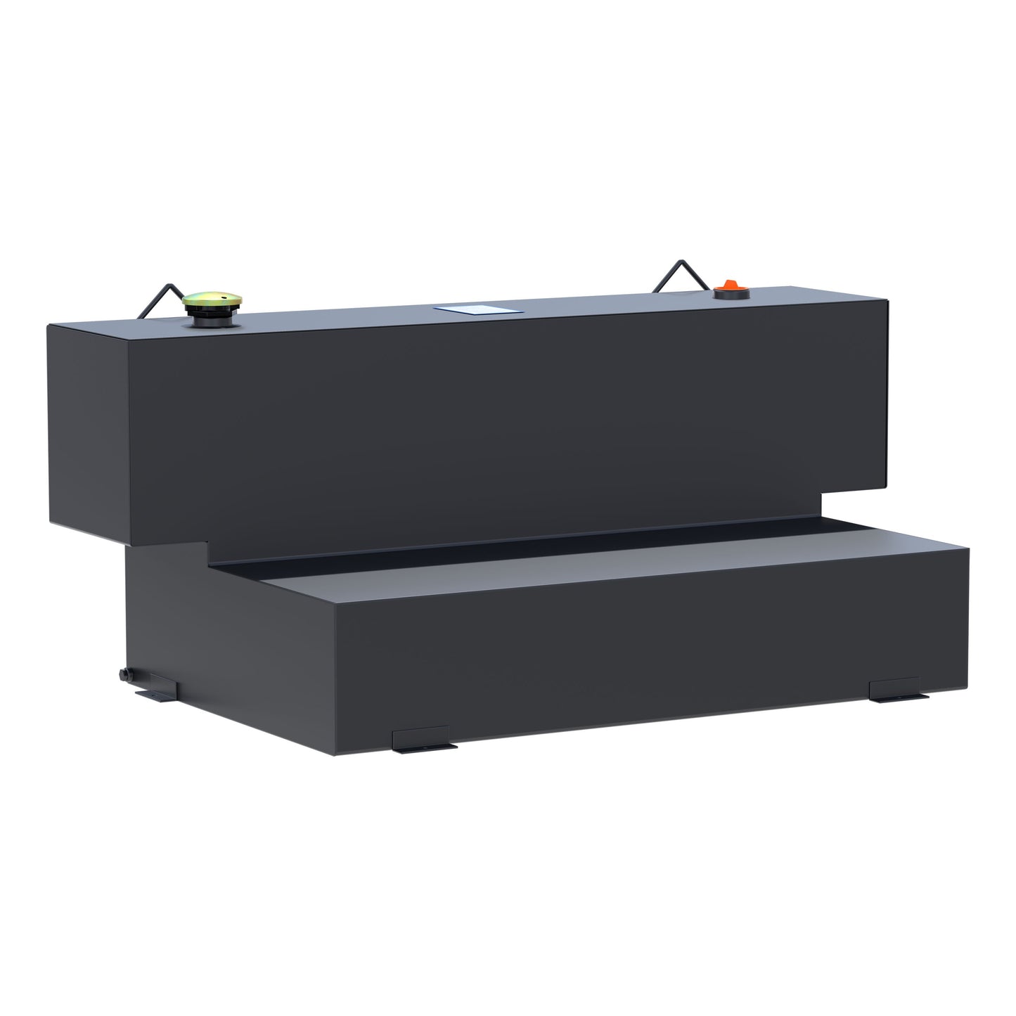 UWS Hammerhead-Style Steel Transfer Tank - Matte Black - ST-100HH-MB