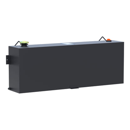 UWS 45-Gallon Rectangle Steel Transfer Tank - Matte Black - ST-45-R-MB