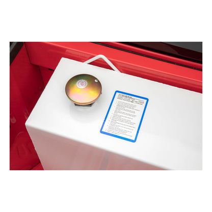 UWS 45-Gallon Rectangle Steel Transfer Tank - White - ST-45-R-W