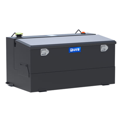 UWS 75-Gallon Combo Steel Transfer Tank - Matte Black - ST-75-COMBO-MB