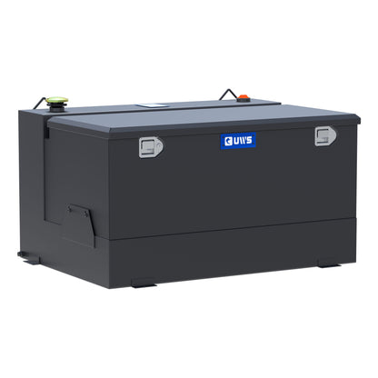 UWS 85-Gallon Combo Steel Transfer Tank - Matte Black - ST-85-COMBO-MB