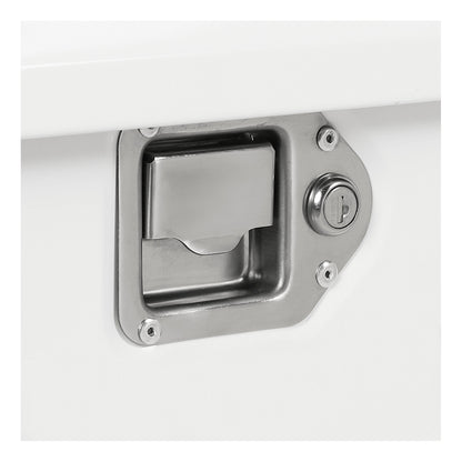 UWS 85-Gallon Combo Steel Transfer Tank - White - ST-85-COMBO-W