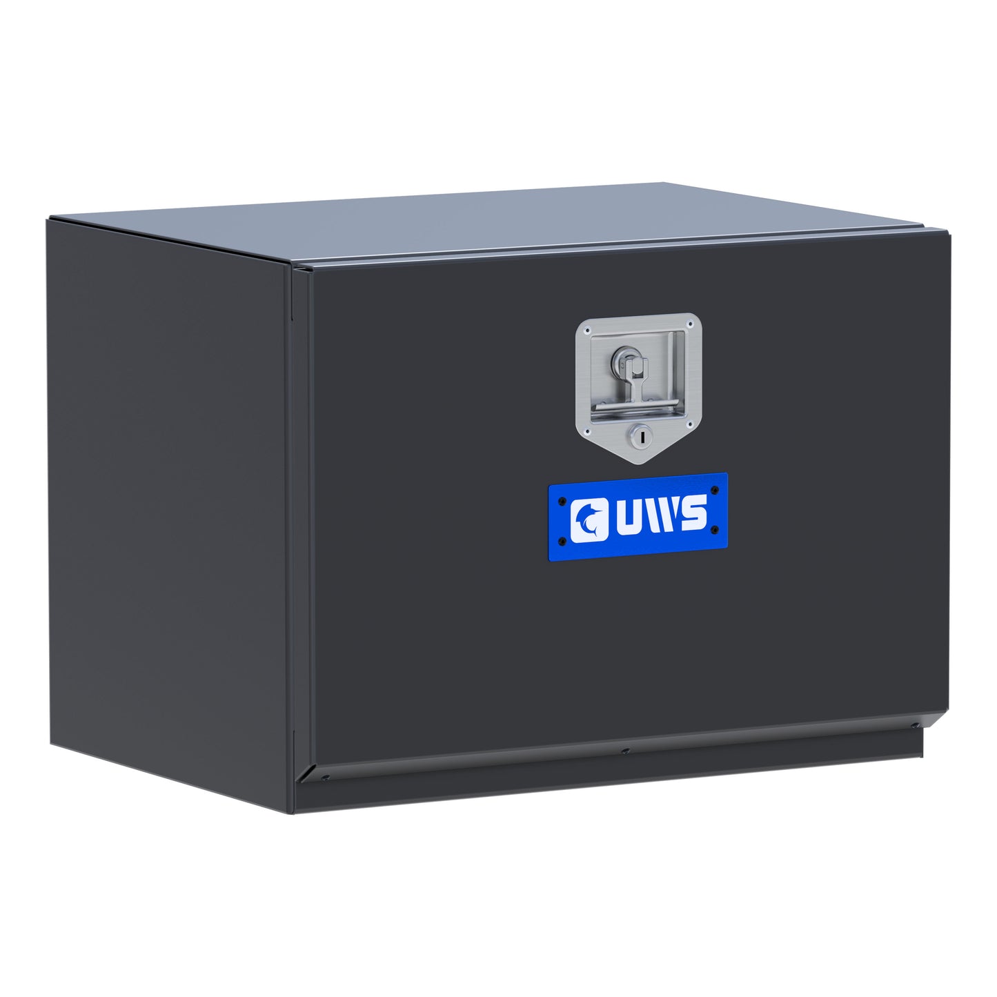 UWS 24-in Underbody Steel Tool Box - Single-Door - Matte Black - ST-TBUB-24-MB