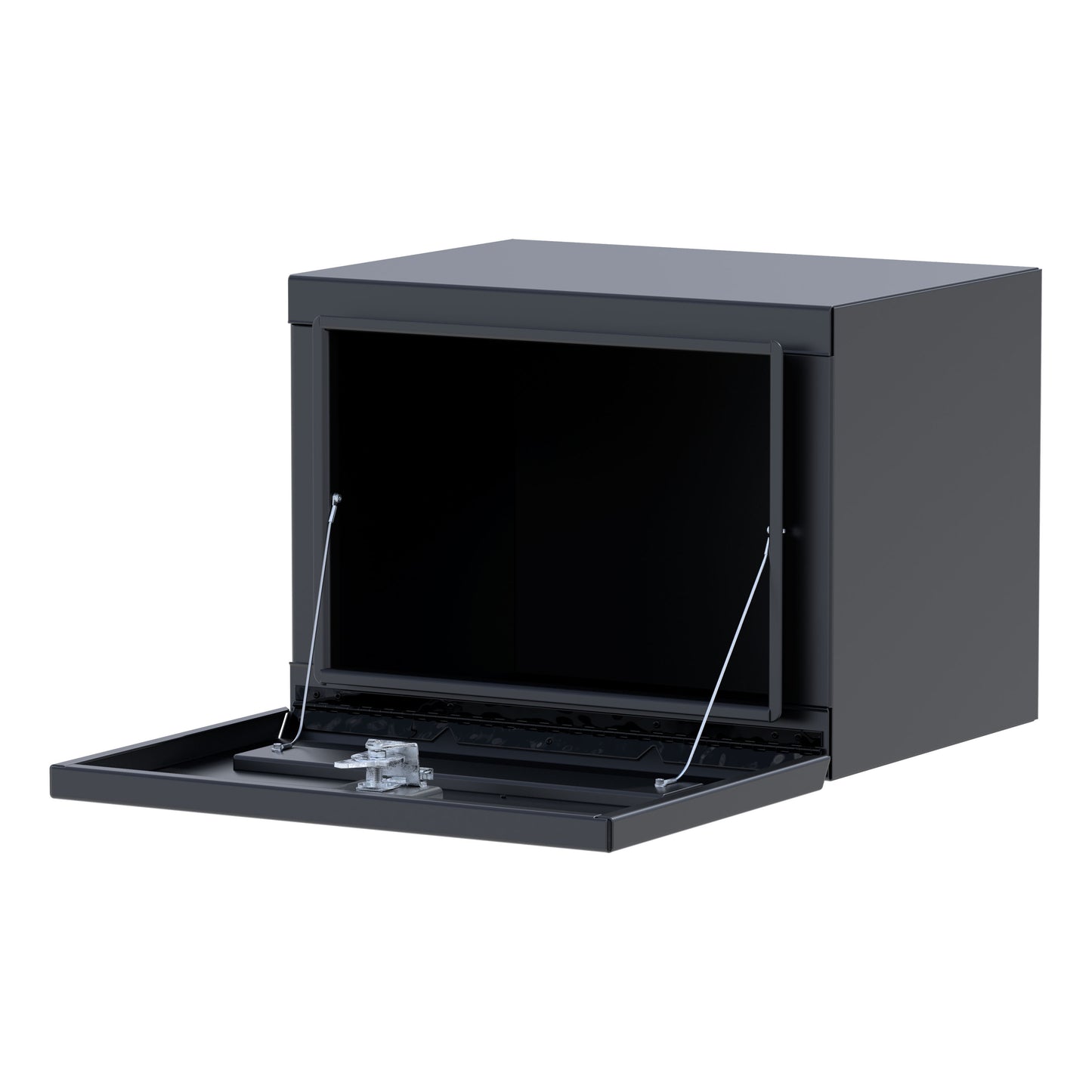 UWS 24-in Underbody Steel Tool Box - Single-Door - Matte Black - ST-TBUB-24-MB