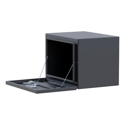UWS 24-in Underbody Steel Tool Box - Single-Door - Matte Black - ST-TBUB-24-MB